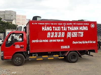 Dịch vụ chuyển nhà trọn gói taxi tải Thành Hưng: Bảng giá, số điện thoại