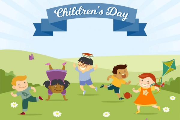 Mẫu phông Tết Thiếu nhi 1/6