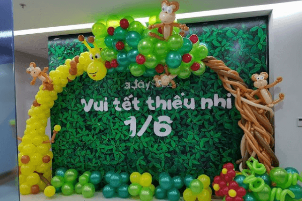 Phông quốc tế Thiếu nhi bằng bóng bay