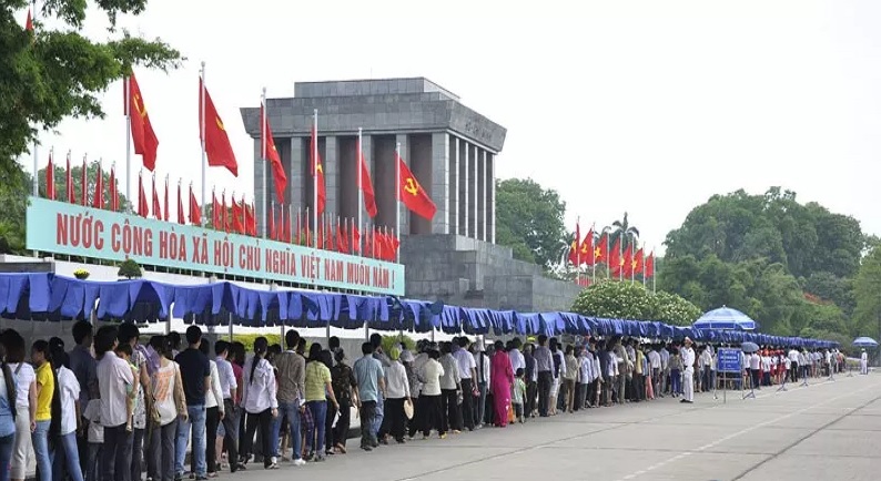 Quy định vào lăng Bác Quy định vào lăng Bác