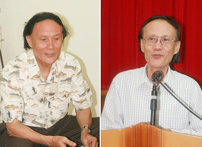 Hai anh em nhạc sĩ Hoàng Long và Hoàng Lân
