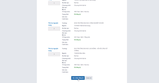 Cách đăng ký xét tuyển trực tuyến Đại học, Cao đẳng 2021
