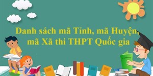 Danh sách tra cứu mã tỉnh, mã huyện, mã xã 2024