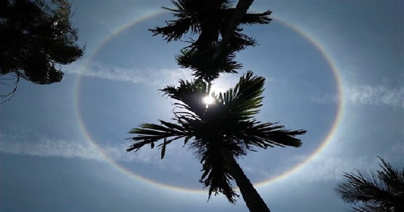 Quầng mặt trời là gì? Lý giải hiện tượng cầu vồng tròn quanh mặt trời
