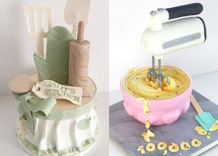 Bánh kem chúc mừng ngày của Mẹ