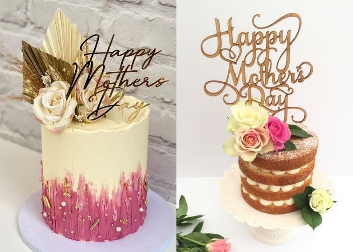 Mẫu bánh kem ngày của Mẹ