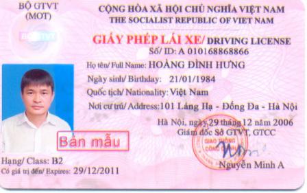 Bằng lái xe