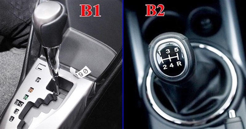 Bằng lái xe B1 và B2 khác nhau chỗ nào?