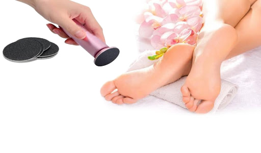 Kết hợp với máy chà gót chân