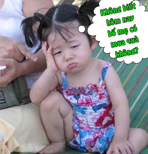 Ảnh chế trẻ con đẹp, hài hước