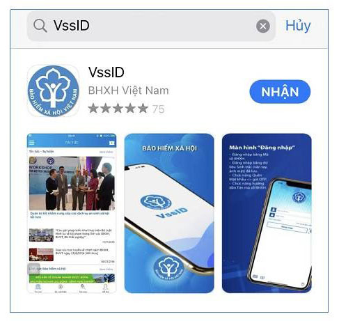 Tải ứng dụng VssID về điện thoại iPhone Tải ứng dụng VssID về điện thoại iPhone