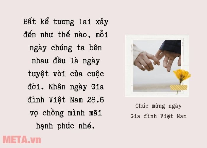 Thiệp mừng ngày Gia Đình Việt Nam