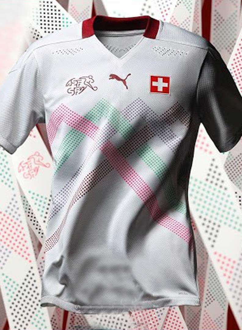 Áo thi đấu EURO trên sân khách của tuyển Thụy Sĩ Áo thi đấu EURO trên sân khách của tuyển Thụy Sĩ