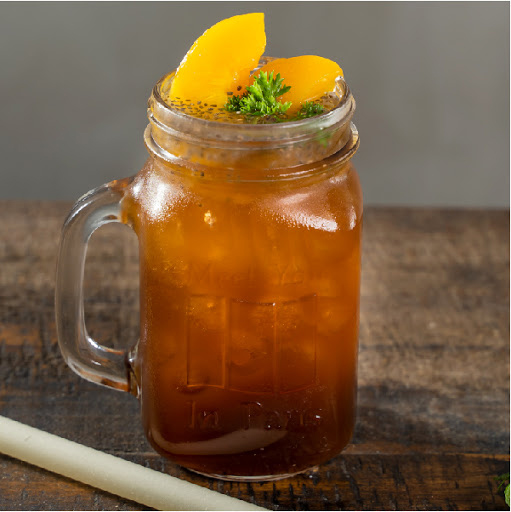 Hướng dẫn cách làm trà đào hạt chia ngon Hướng dẫn cách làm trà đào hạt chia ngon