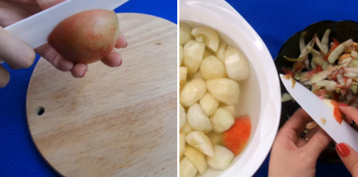 Sơ chế đào Sơ chế đào