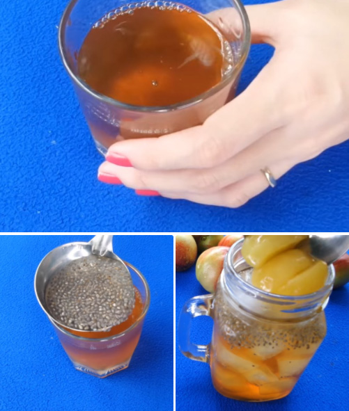 Làm trà đào hạt chia Làm trà đào hạt chia