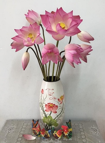 Cách cắm hoa sen đẹp và tươi lâu Cách cắm hoa sen đẹp và tươi lâu