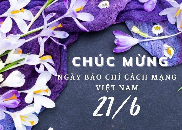 Thiệp chúc mừng ngày Báo chí Việt Nam 21/6