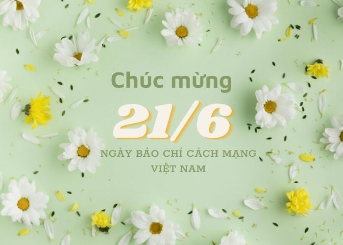 Thiệp chúc mừng ngày Nhà báo Việt Nam