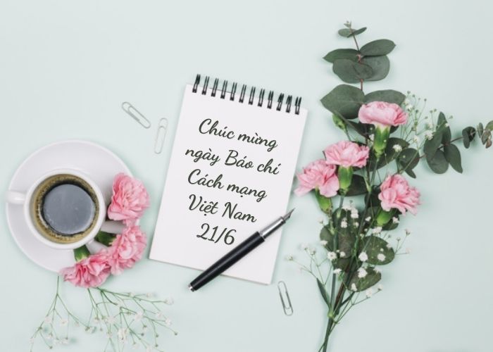 Thiệp chúc mừng ngày Báo chí Cách mạng Việt Nam