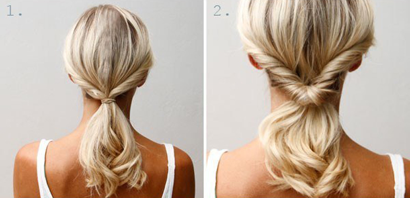 Cách buộc tóc dài đẹp, đơn giản