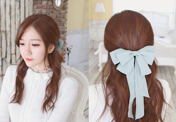 Cách buộc tóc dài đơn giản