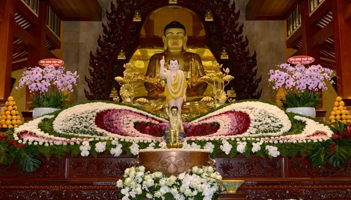 Mẫu hoa trang trí lễ Phật Đản đẹp nhất Mẫu hoa trang trí lễ Phật Đản đẹp nhất