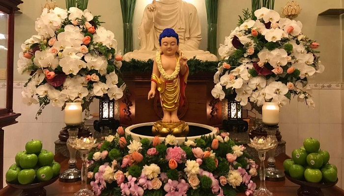 Mẫu hoa trang trí lễ Phật Đản đẹp nhất Mẫu hoa trang trí lễ Phật Đản đẹp nhất