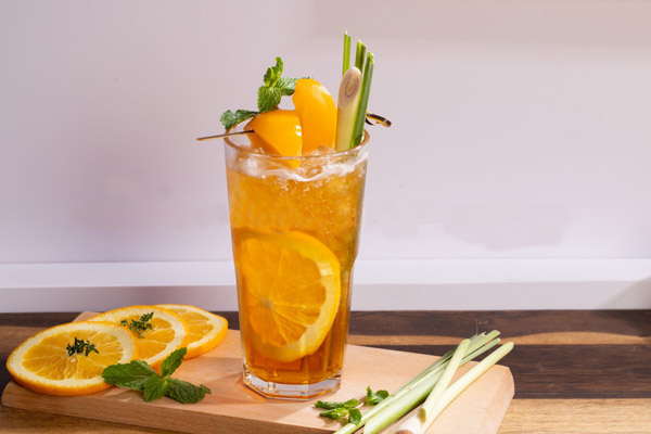 Hướng dẫn cách làm trà đào cam sả ngon