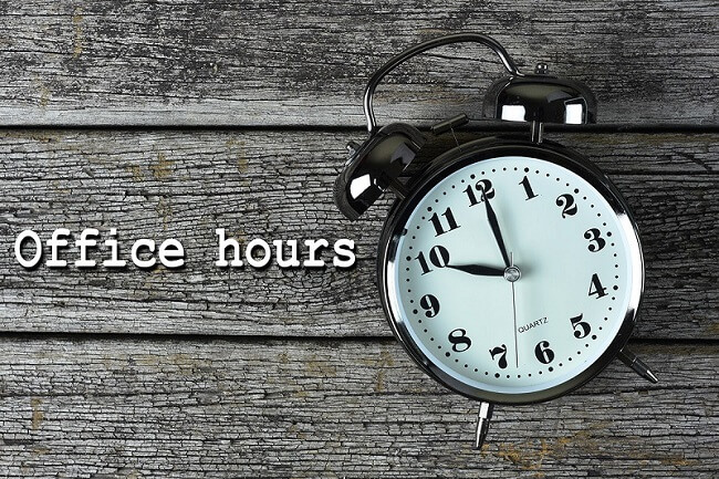 Giờ làm việc hành chính ở các cơ quan, doanh nghiệp có thể khác nhau