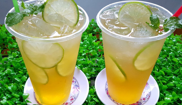 Cách pha trà chanh truyền thống