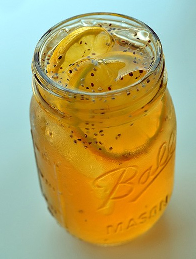 Cách pha trà chanh hạt chia