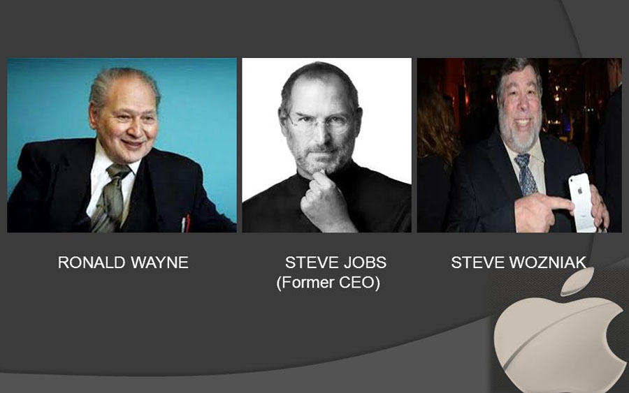 Steve Jobs, Ronald Wayne và Steve Wozniak