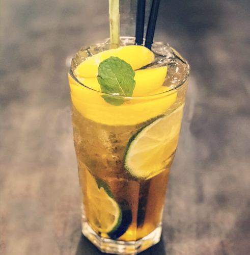 Cách làm trà chanh đào đơn giản tại nhà