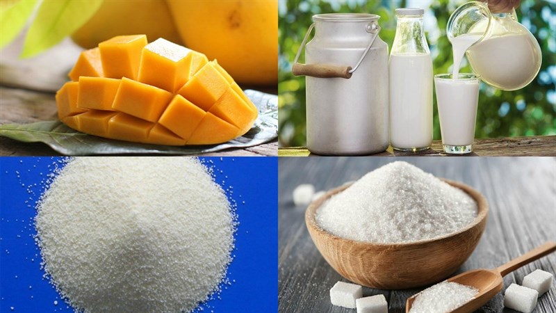 Cách làm thạch xoài sữa tươi thơm mát cho ngày hè nóng nực