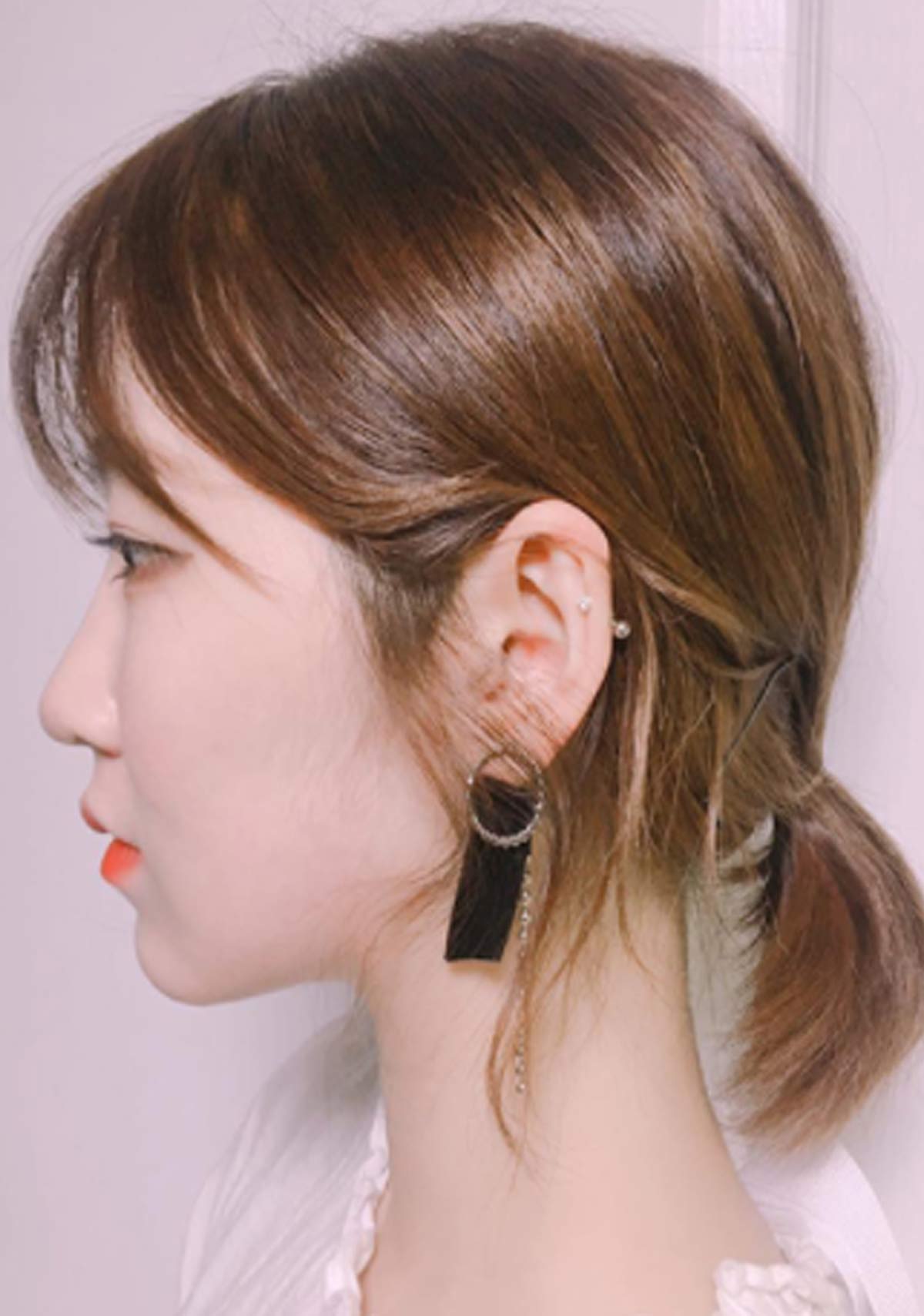 Tóc buộc ngang vai cho học sinh, sinh viên đi học Tóc buộc ngang vai cho học sinh, sinh viên đi học