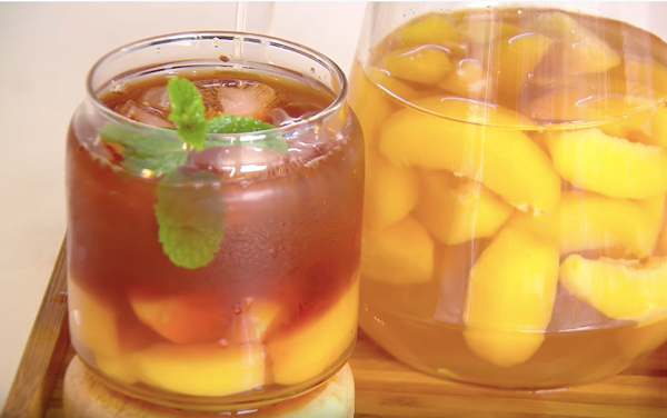 Cách làm đào ngâm đường thốt nốt