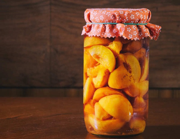 Cách bảo quản đào ngâm đường được lâu