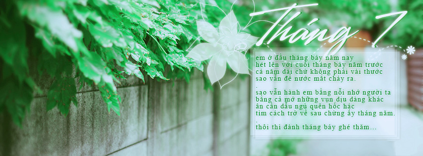Ảnh kèm lời chào tháng 7 hay Ảnh kèm lời chào tháng 7 hay