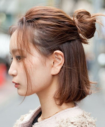 Buộc tóc mái ngắn như thế nào cho đẹp Buộc tóc mái ngắn như thế nào cho đẹp