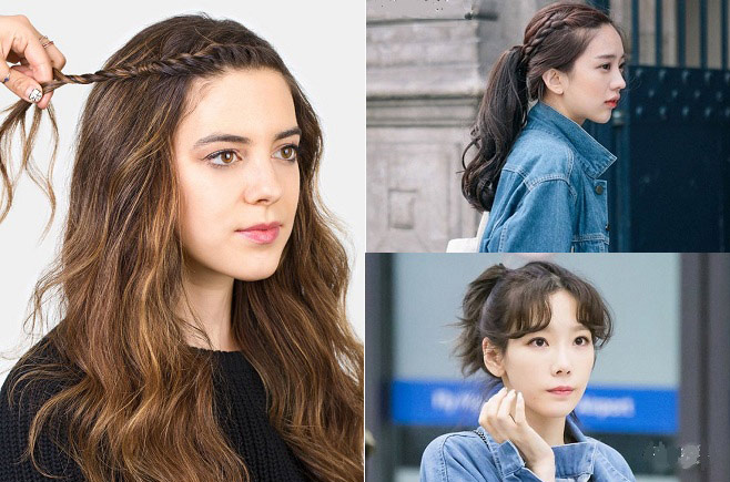 Các cách buộc tóc mái đẹp Các cách buộc tóc mái đẹp