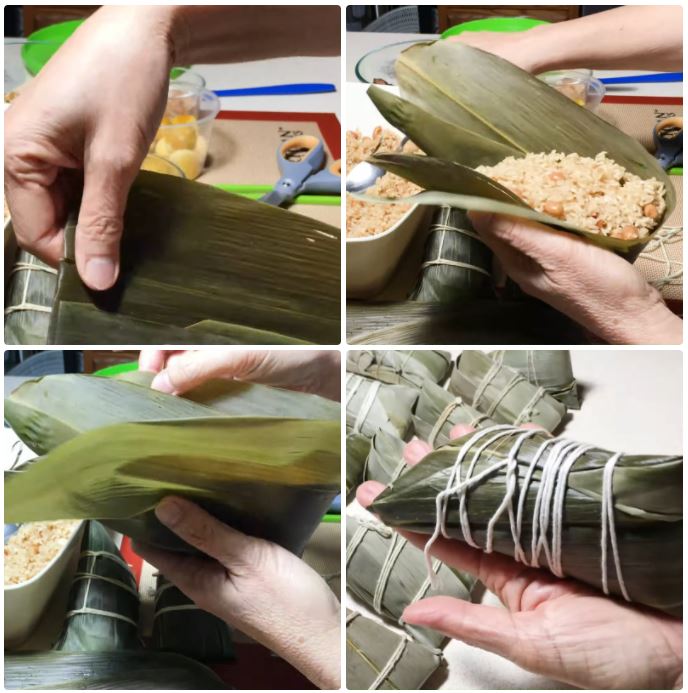 Cách làm bánh ú trạng thuyền rồng