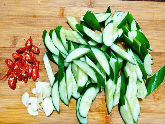 Cách làm dưa leo muối chua ngọt