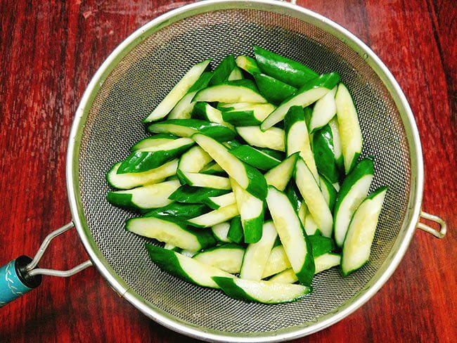 Cách làm dưa leo muối chua ngọt