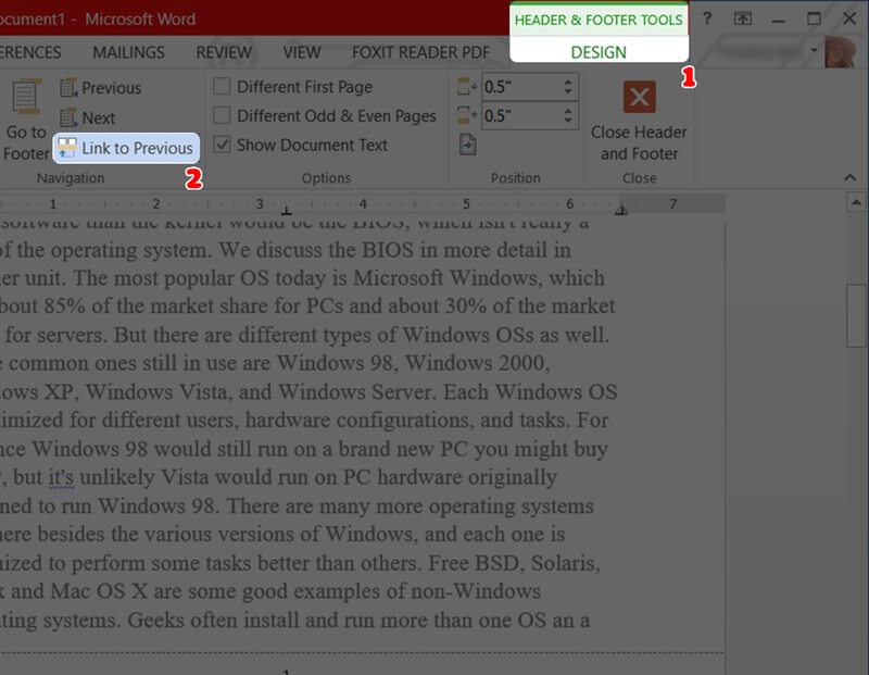 Cách đánh số trang từ trang 2 trong Word Cách đánh số trang từ trang 2 trong Word