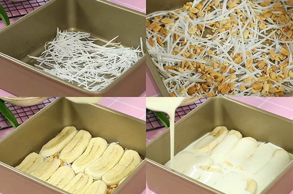 Làm kem chuối hộp Làm kem chuối hộp