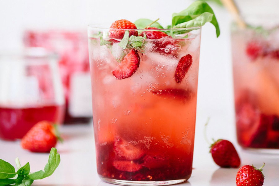 Cách làm soda dâu