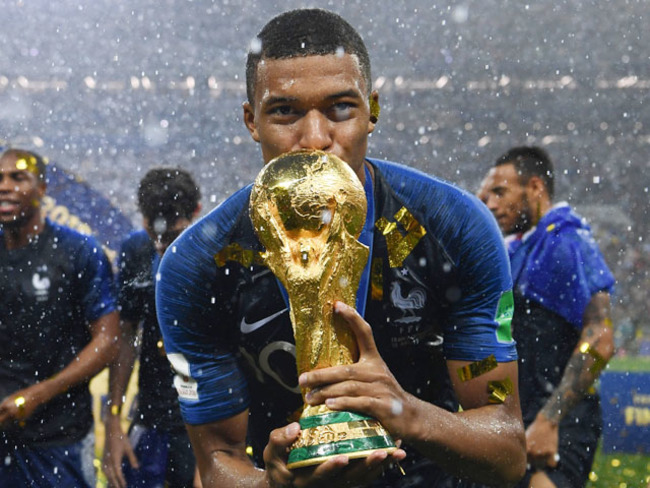 Những danh hiệu mà Mbappe đã đạt được không thể không nhắc đến chức vô địch World Cup 2018