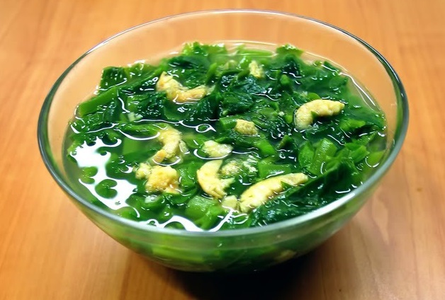 Cách nấu canh rau ngót với trứng Cách nấu canh rau ngót với trứng