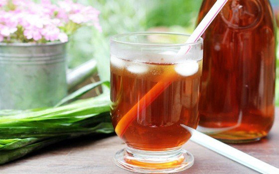 Thành phẩm món trà bí đao khô